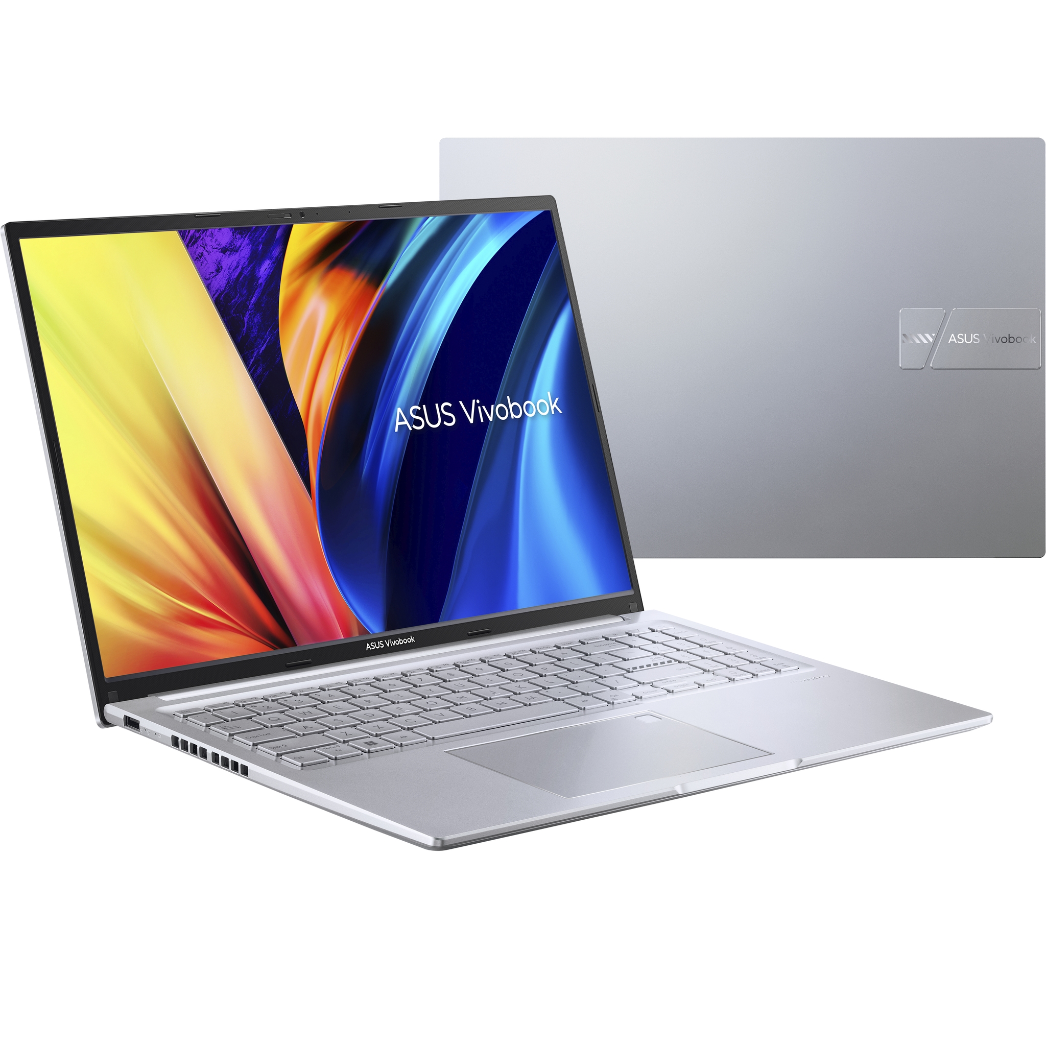 ASUS VivoBook 16 X1605ZA-MB409W Intel� Core i7 i7-1255U Ordinateur portable 40,6 cm (16) WUXGA 16 Go DDR4-SDRAM 512 Go SSD Wi-Fi 5 (802.11ac) Windows 11 Home Argent