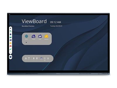 Viewsonic IFP6562 pantalla de se�alizaci�n Panel plano interactivo 165,1 cm (65) LED Wifi 350 cd / m� 4K Ultra HD Negro Pantalla t�ctil Procesador incorporado Android 8.0
