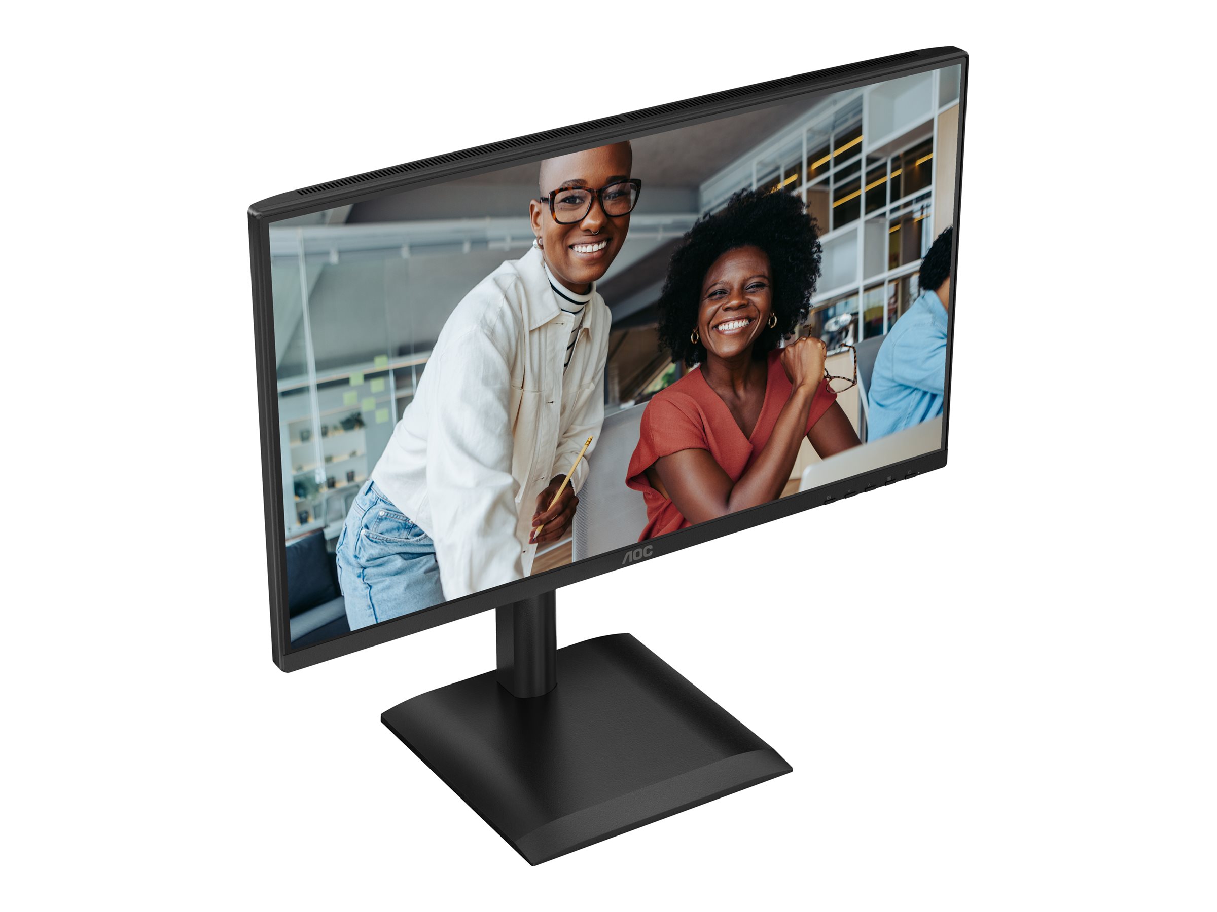 AOC E4 24E4CV computer monitor 60.5 cm (23.8) 1920 x 1080 pixels Full HD LED Black