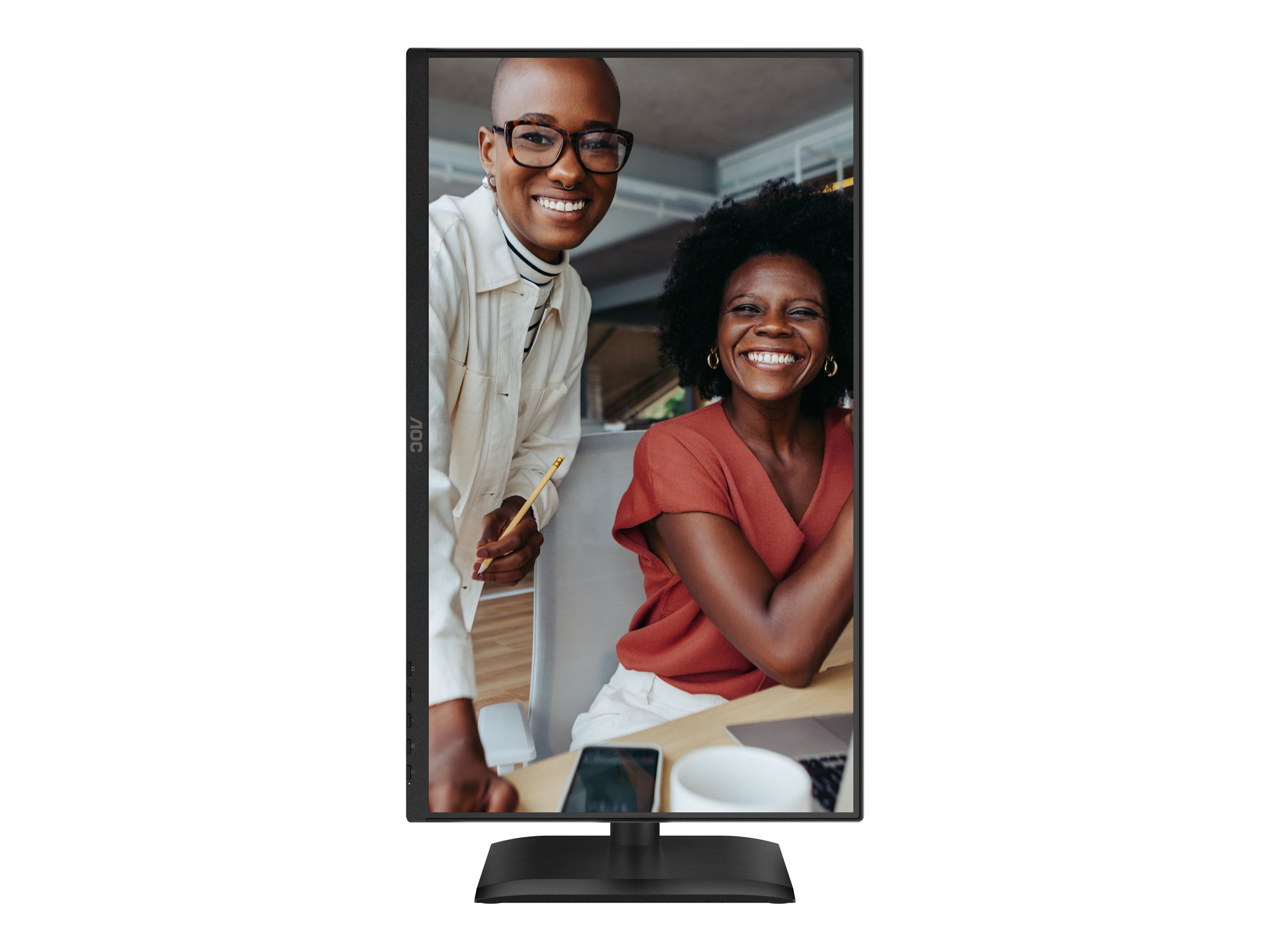 AOC E4 24E4CV computer monitor 60.5 cm (23.8) 1920 x 1080 pixels Full HD LED Black