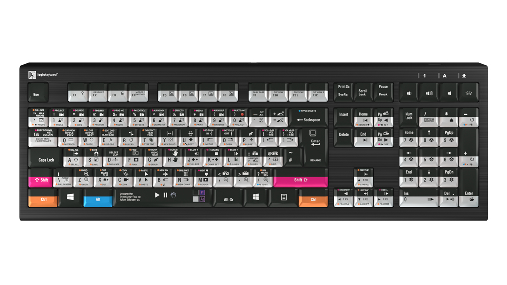 Logickeyboard Adobe Filmmaker Astra 2 FR PC