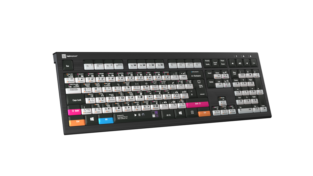 Logickeyboard Adobe Filmmaker Astra 2 FR PC