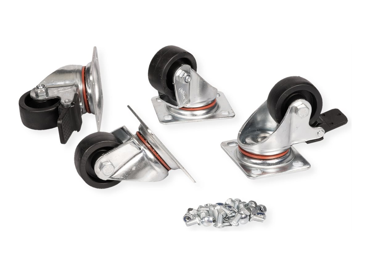 ROLINE Castors for server and network cabinets, 250 kg