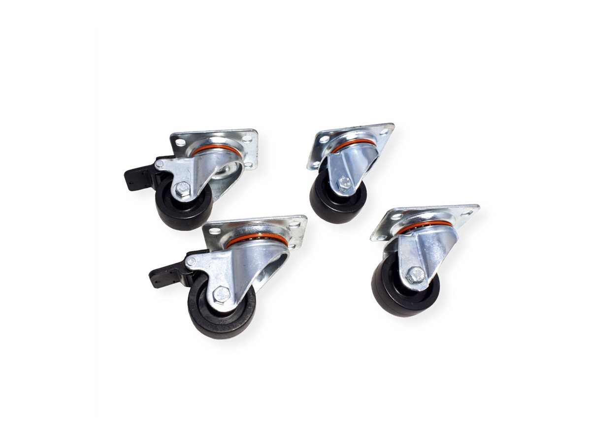 ROLINE Castors for server and network cabinets, 250 kg
