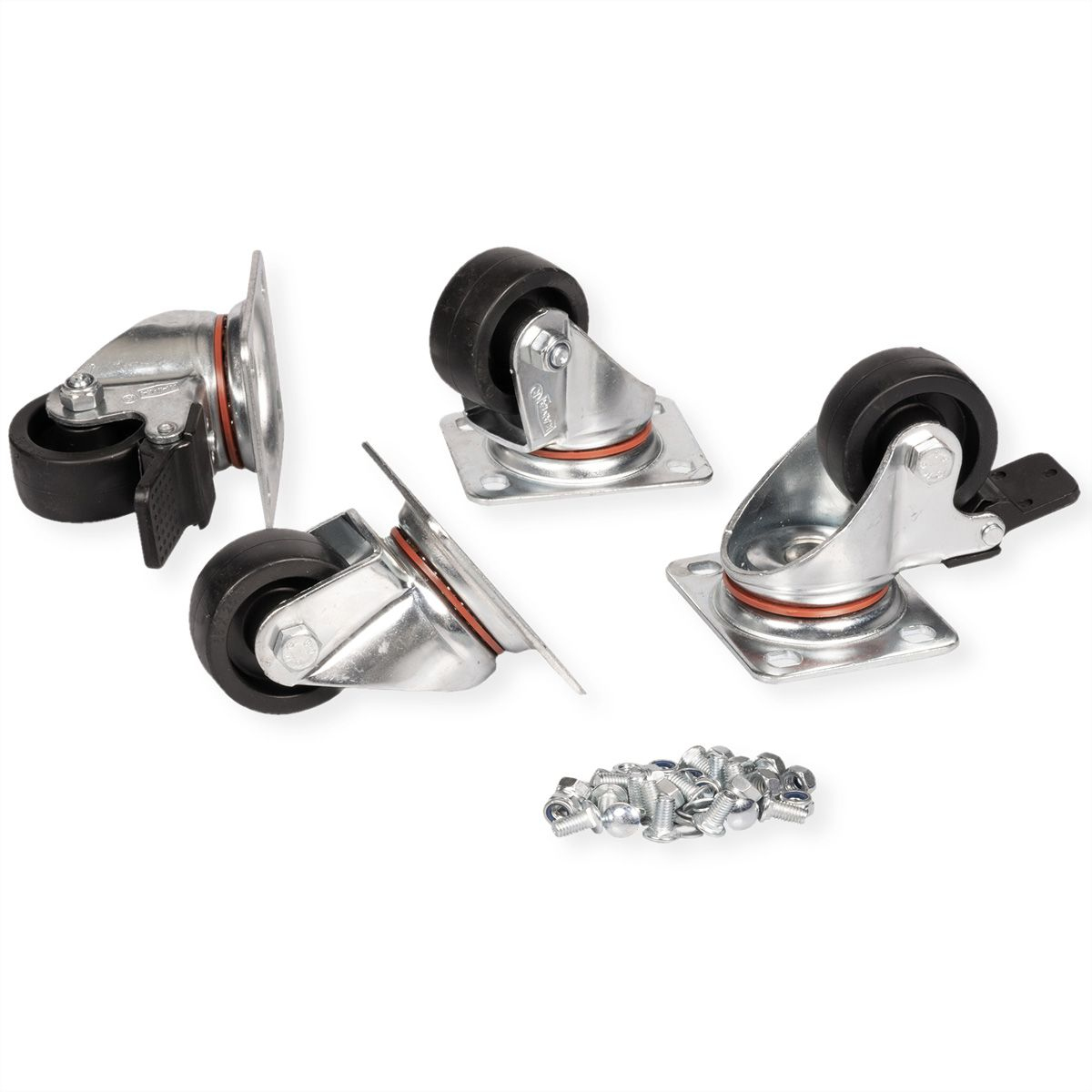 ROLINE Castors for server and network cabinets, 250 kg