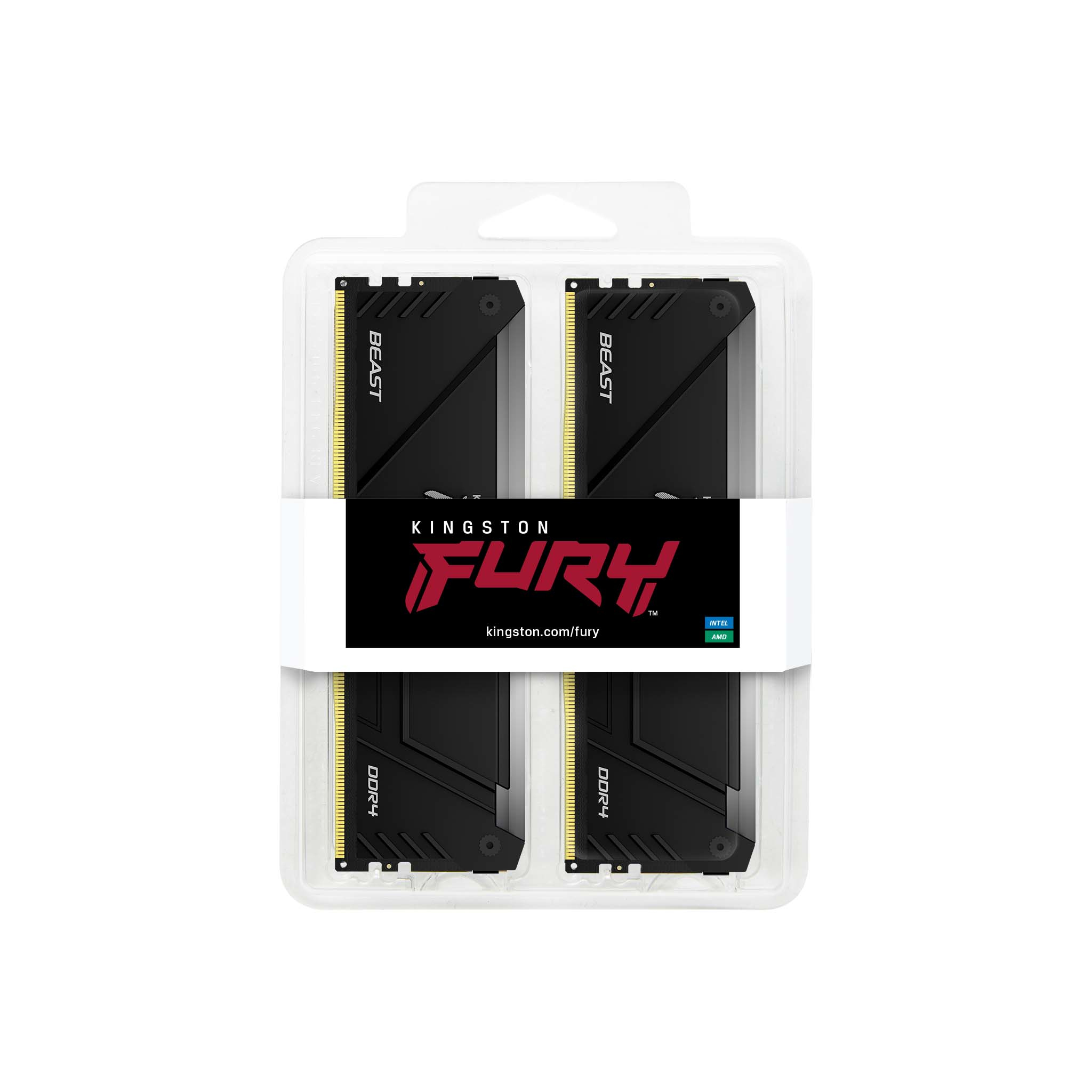 Kingston 32GB DDR4-3200MT/s CL16 DIMM Kit of 2 - 32 GB - DDR4