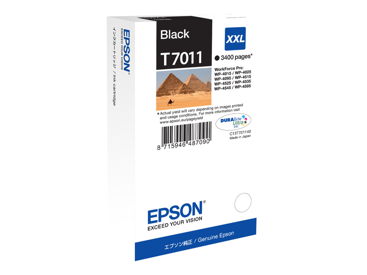 Epson T7011 - 63.2 ml - Gre XXL - Schwarz - original