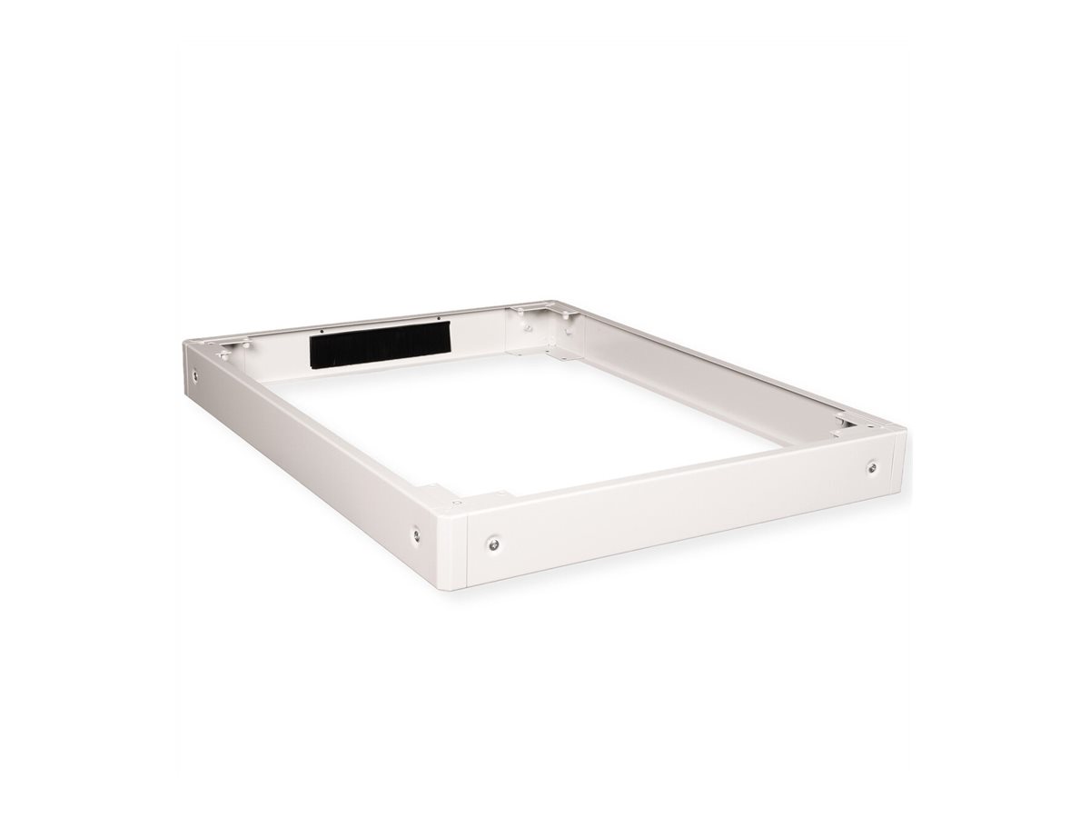 ROLINE Rack-Basis - 800 x 1000 mm (B x T) - RAL 7035, Hellgrau - 48.3 cm (19)