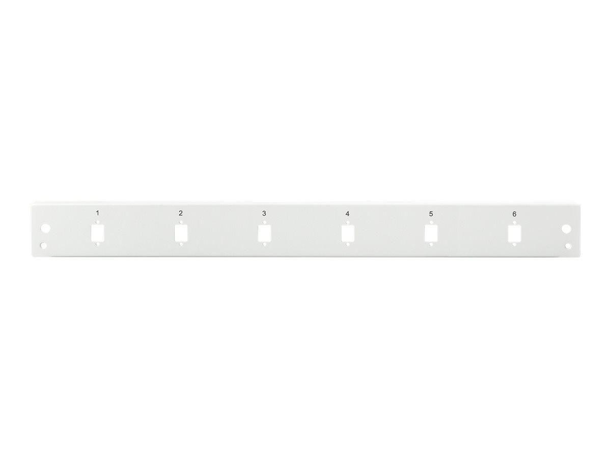 Digitus Fiber Optic Splice Box Front Panel, quick lock, 6x SC SX, LC DX