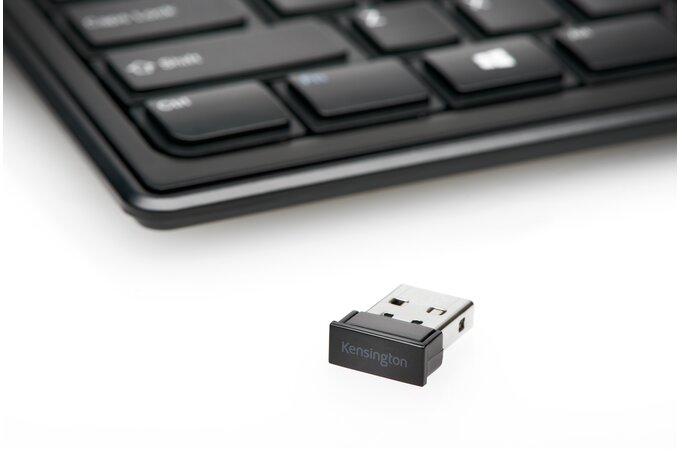 Kensington Advance Fit clavier RF sans fil QWERTY Anglais Noir