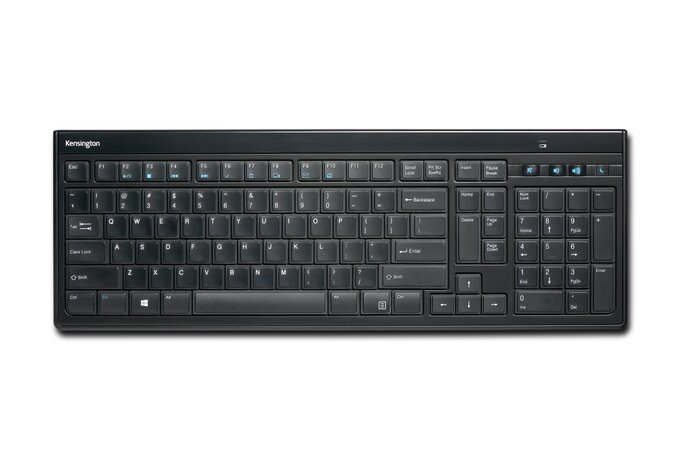 Kensington Advance Fit clavier RF sans fil QWERTY Anglais Noir