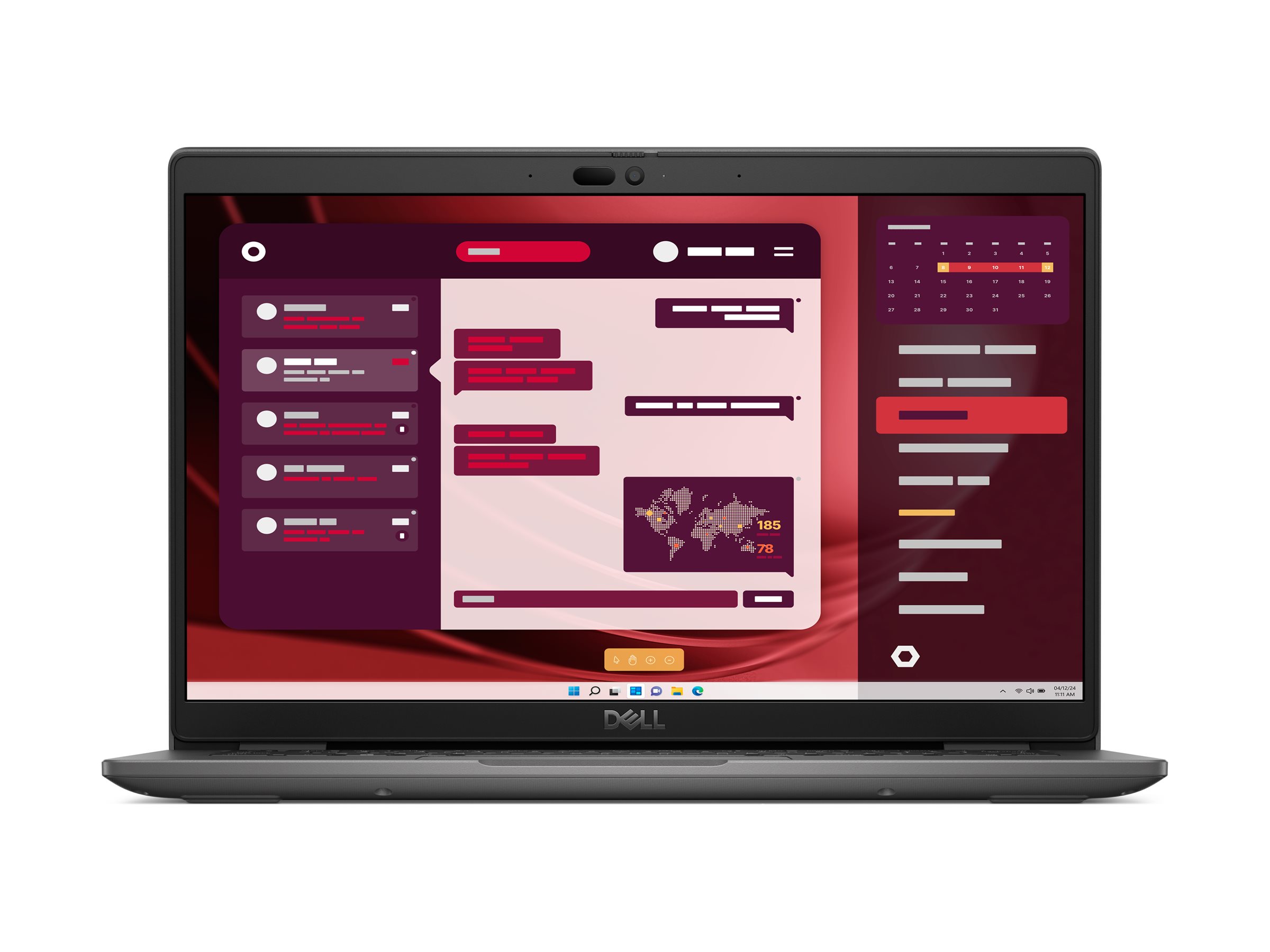 DELL Latitude 3450 Intel� Core i5 i5-1345U Ordinateur portable 35,6 cm (14) Full HD 16 Go DDR5-SDRAM 512 Go SSD Wi-Fi 6E (802.11ax) Windows 11 Pro Allemand Gris