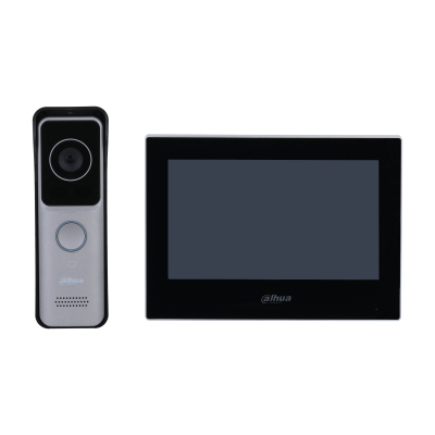 Dahua Technology KTW02 sistema de intercomunicaci�n de video 2 MP 17,8 cm (7) Gris claro