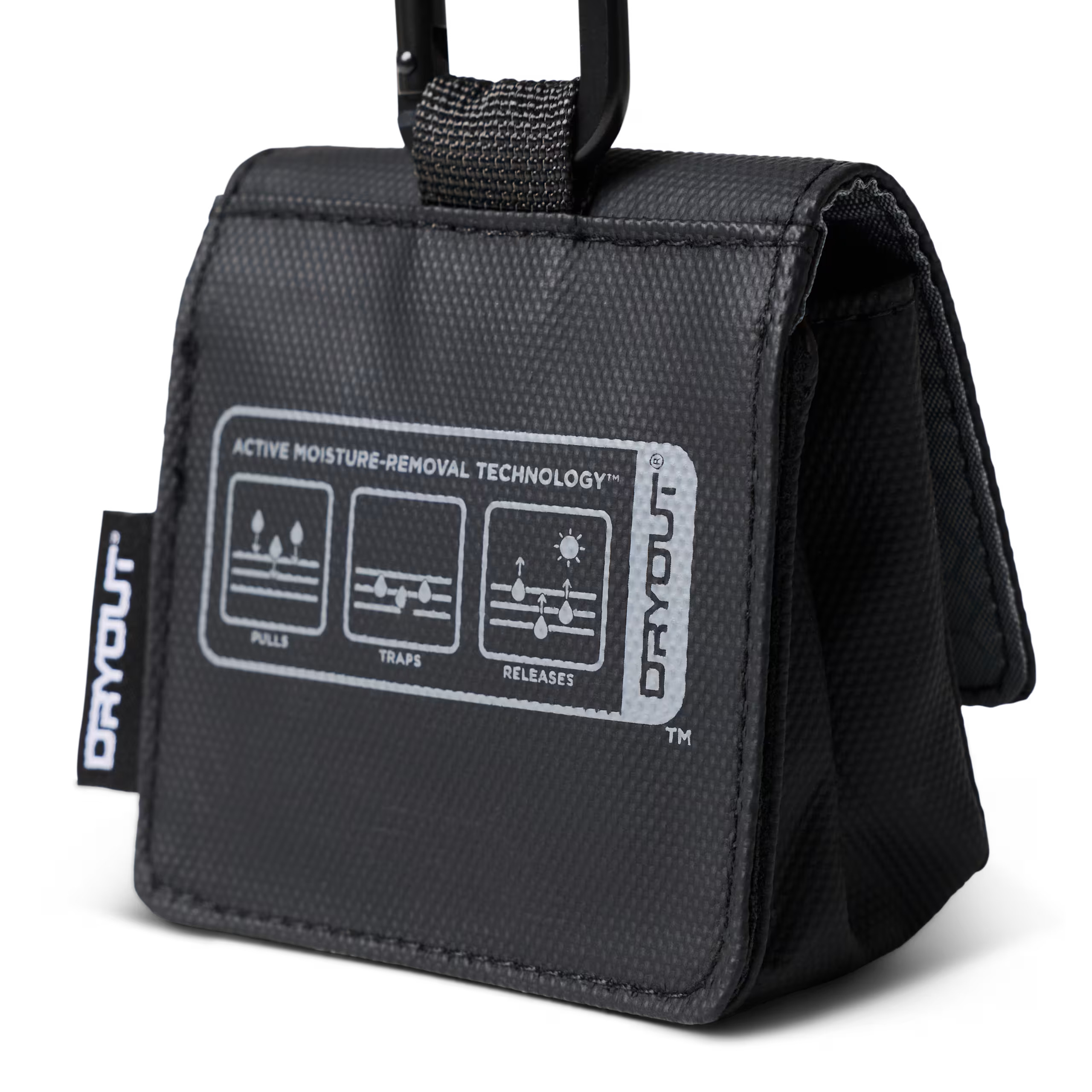 Urban Armor Gear UAG Dryout AirPods Pro 3 Rescue Pd Black Sachet � fond plat