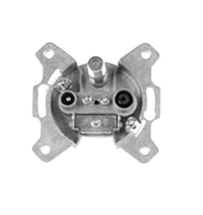 Televes SD33ST-DC outlet box TV (coaxial) Silver