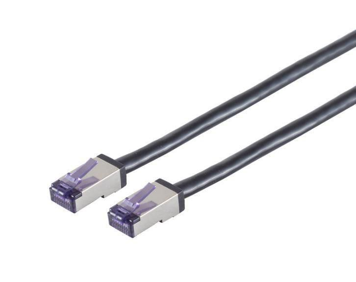 Lanview LVN-CAT6A-FLEX-3M cavo di rete Nero S/FTP (S-STP)