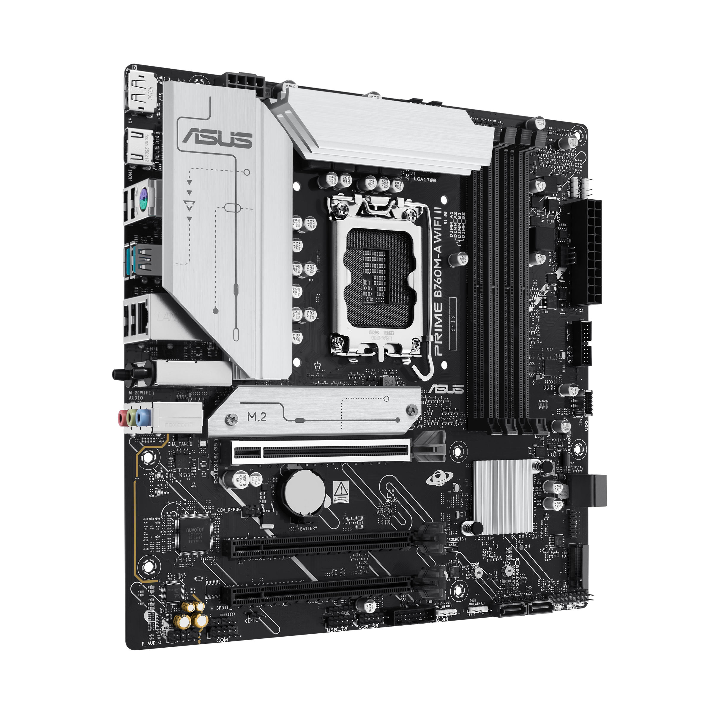 ASUS PRIME B760M-A WIFI II Intel B760 LGA 1700 micro ATX