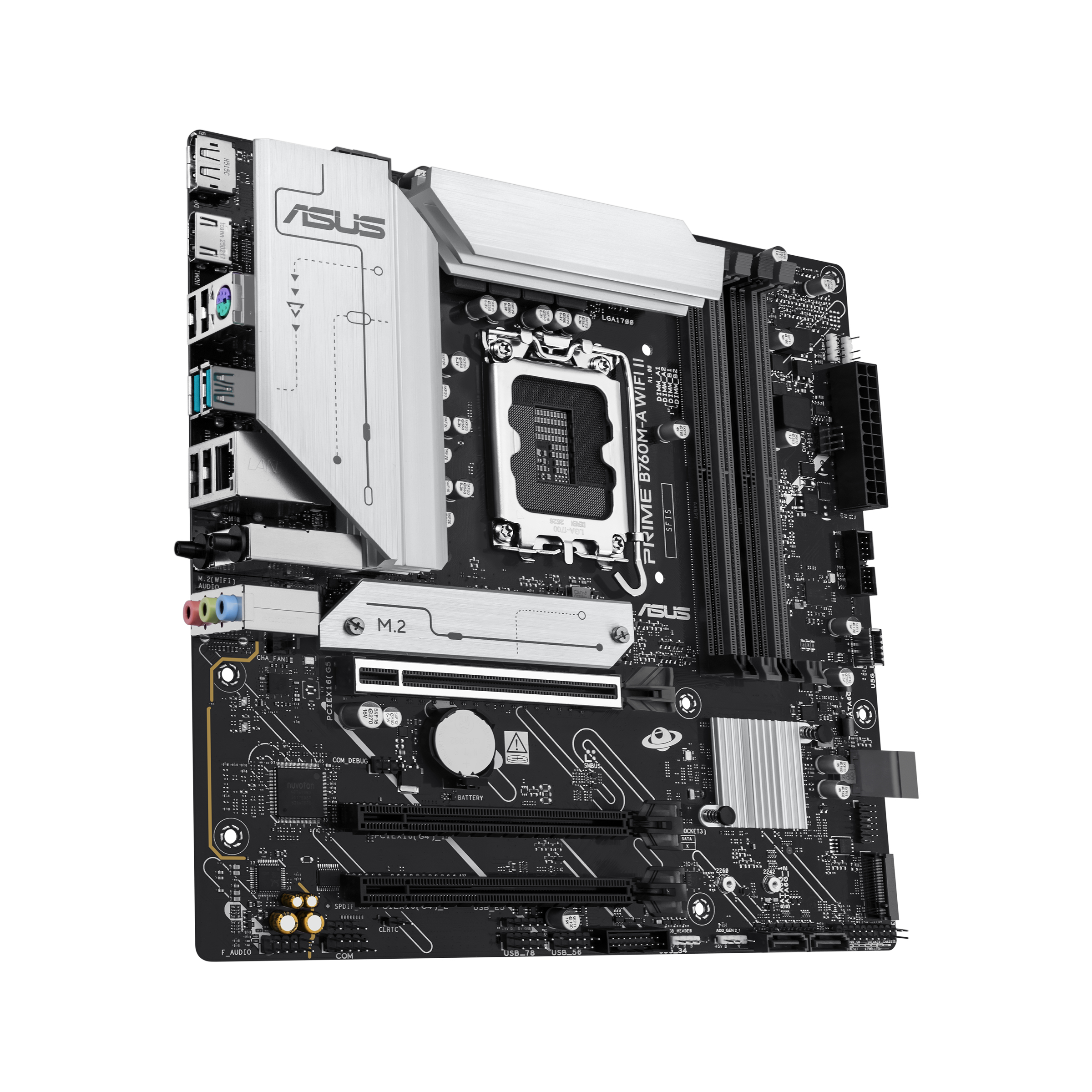 ASUS PRIME B760M-A WIFI II Intel B760 LGA 1700 micro ATX