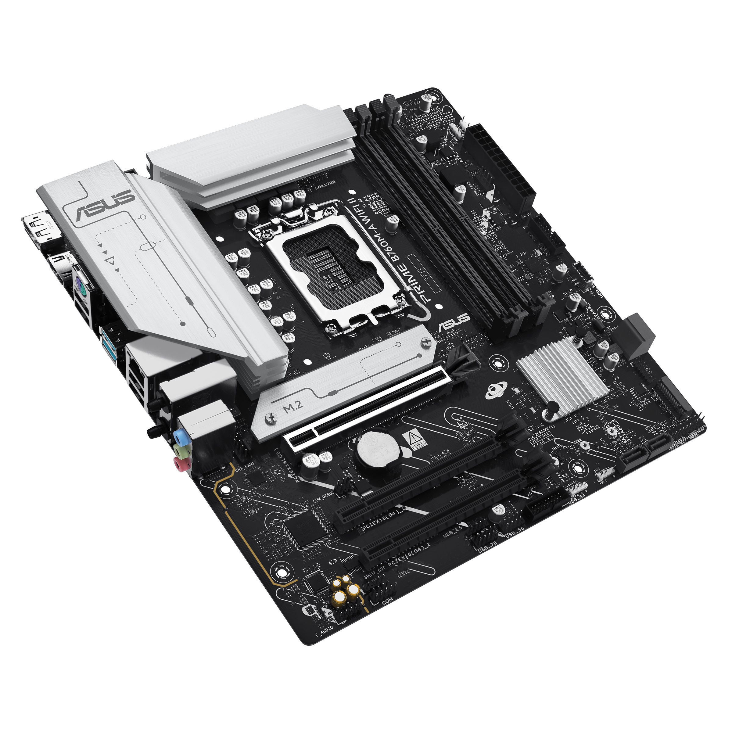 ASUS PRIME B760M-A WIFI II Intel B760 LGA 1700 micro ATX