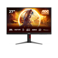AOC 27 27G4X 16 09 2xHDMI+DP IPS black/red - Flachbildschirm (TFT/LCD) - 27
