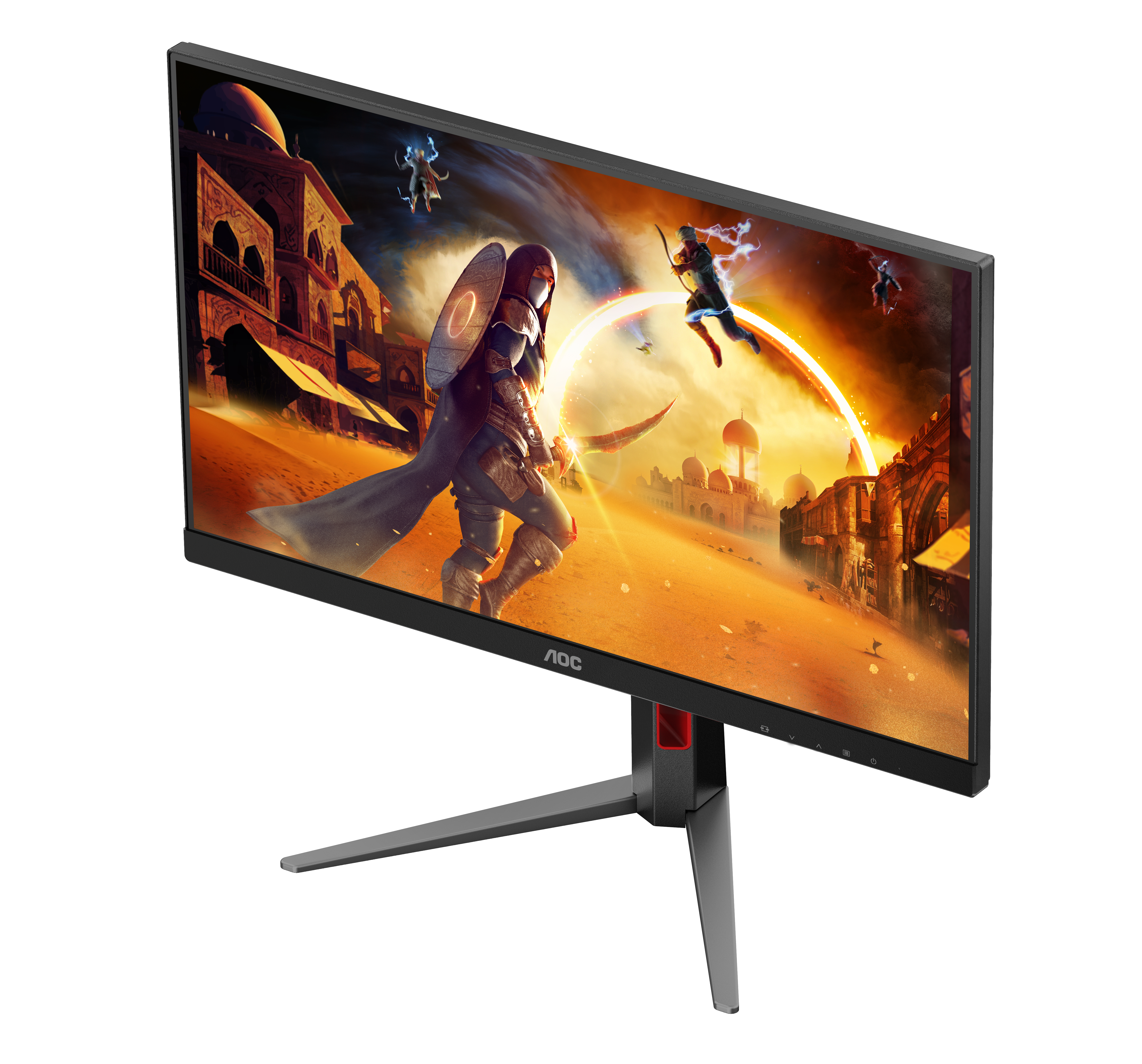 AOC 27G4HA computer monitor 68.6 cm (27) 1920 x 1080 pixels Full HD LED Black, Red