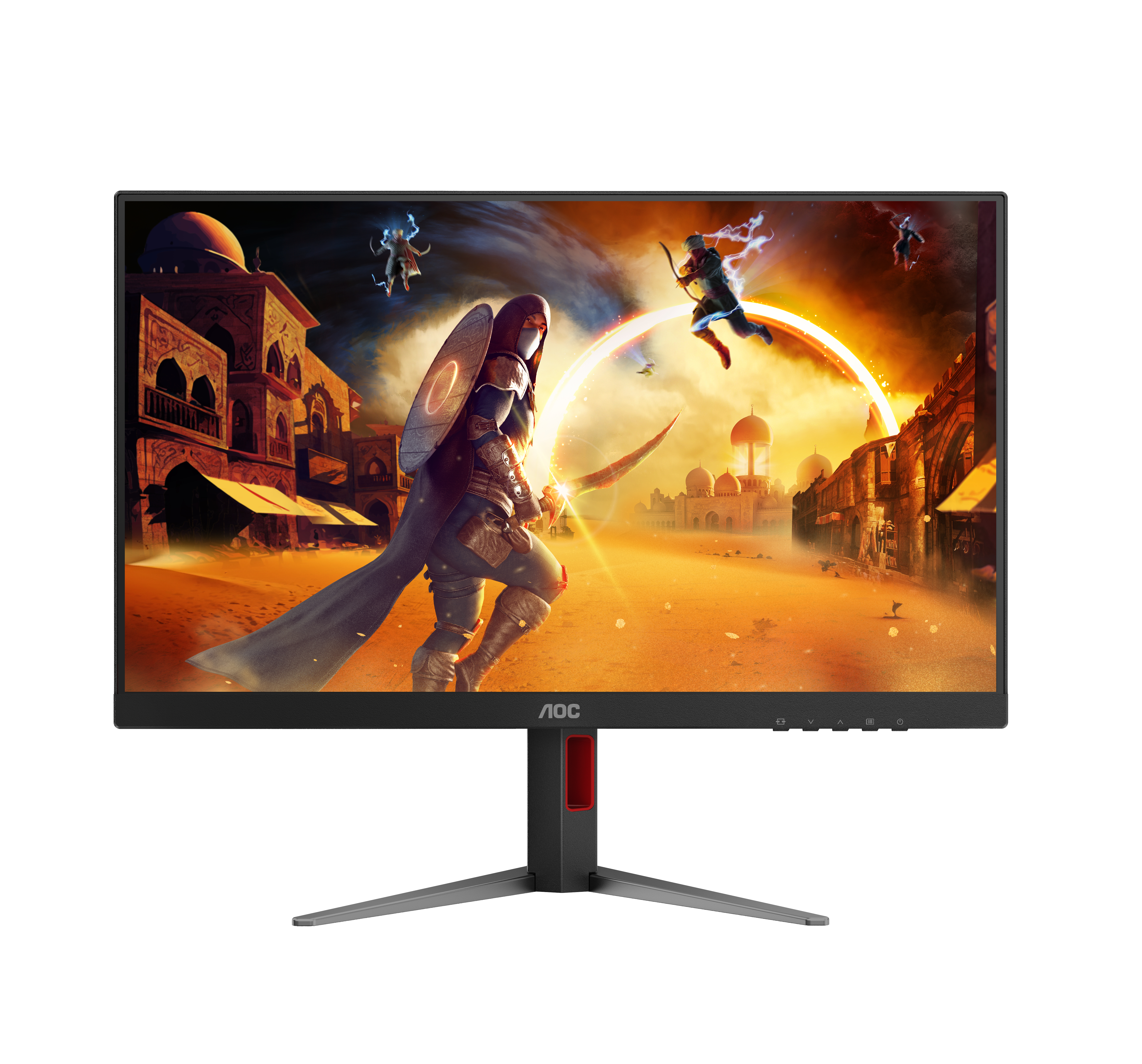 AOC 27G4HA computer monitor 68.6 cm (27) 1920 x 1080 pixels Full HD LED Black, Red
