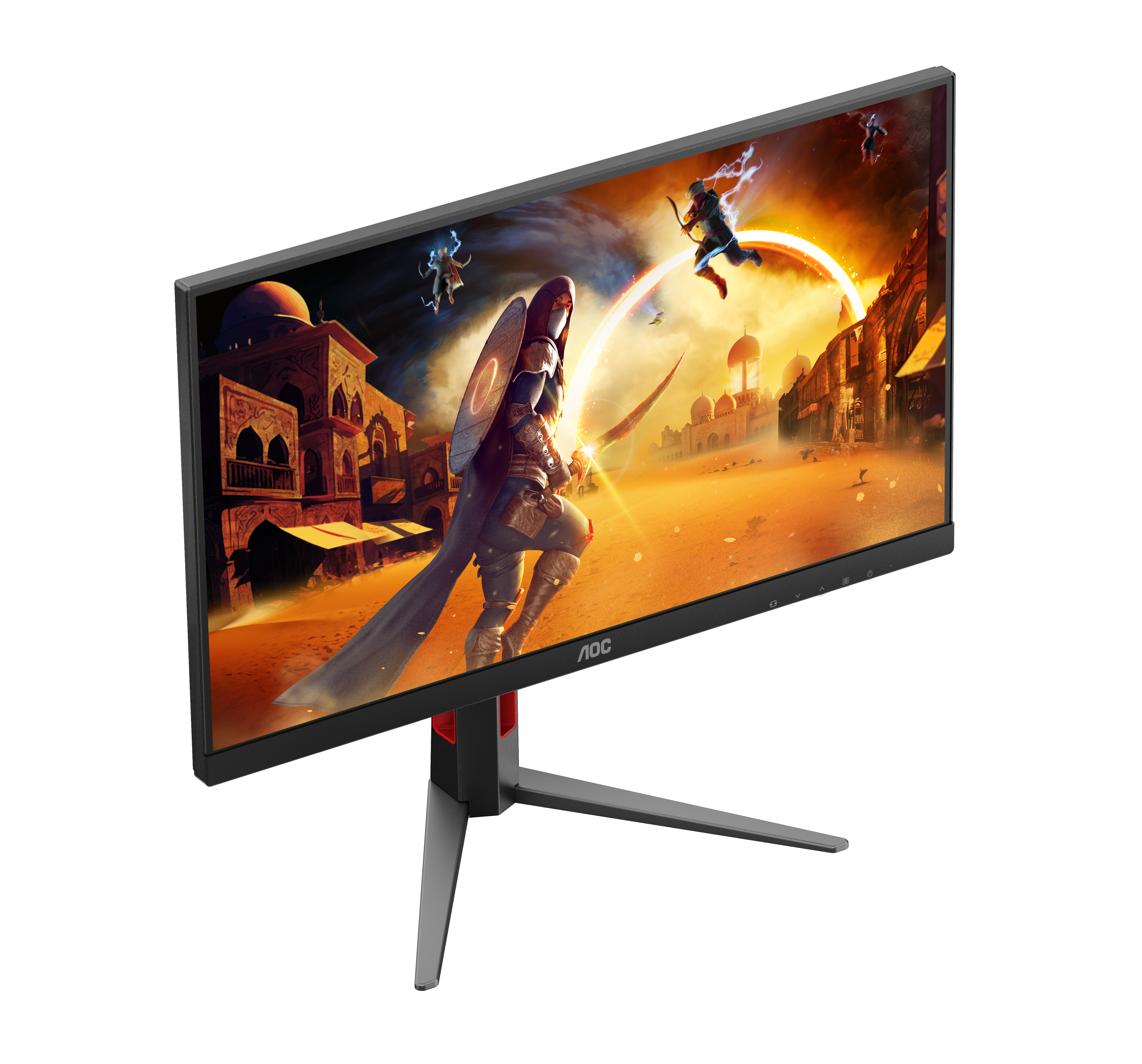 AOC 27G4HA computer monitor 68.6 cm (27) 1920 x 1080 pixels Full HD LED Black, Red