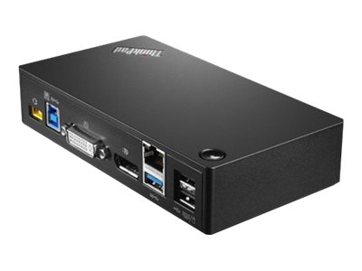 Lenovo ThinkPad USB 3.0 Pro Dock Wired USB 3.2 Gen 1 (3.1 Gen 1) Type-A Black