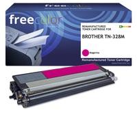 freecolor Toner Brother TN-328M magenta remanufactured - Wiederaufbereitet - Kompatibel