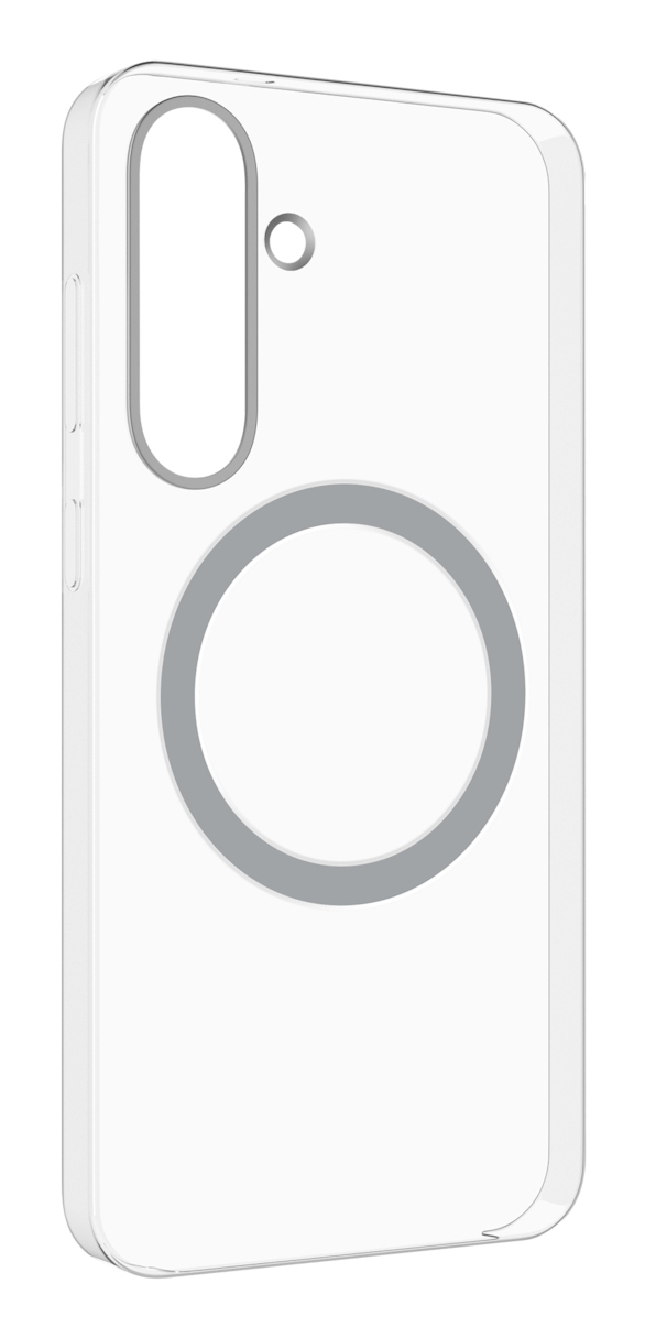 Samsung Coque transparente magntique pour Galaxy S25 FE