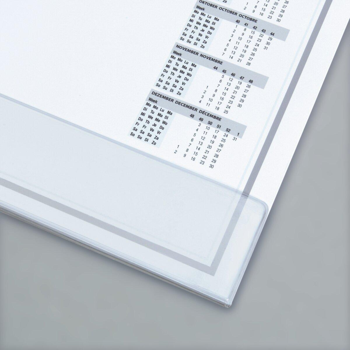 Sigel H6366 protector de escritorio Papel Gris, Blanco