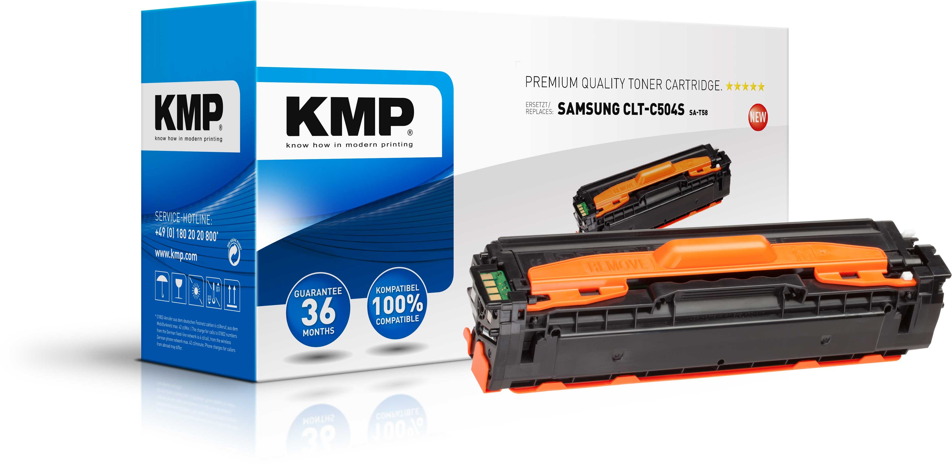 KMP SA-T58 cartuccia toner 1 pz Ciano