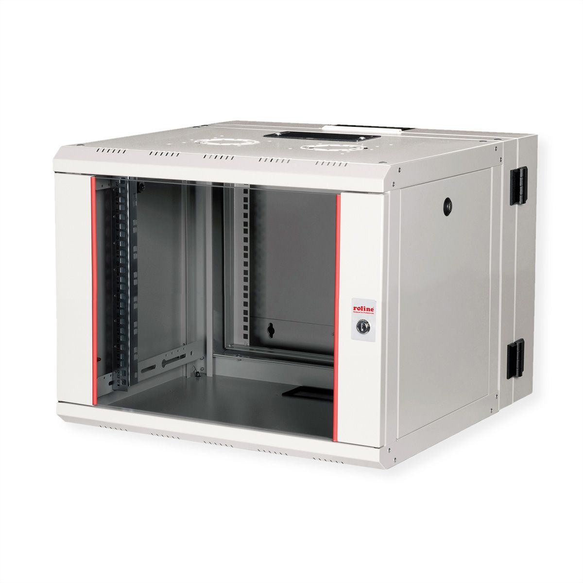 ROLINE Pro - Schrank Netzwerkschrank - 2-teilige drehbare, 600 x 600 mm (B x T)