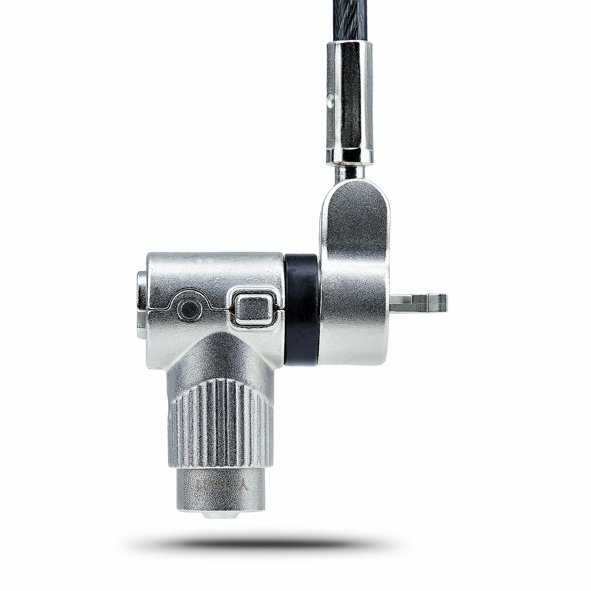 StarTech.com 25-Pack Universal Laptop Lock 6.6ft, Keyed Alike Locking Cable, Security Cable, Compatible w/Noble Wedge/Nano/K-Slot, Anti-Theft Cut-Resistant Cable - TAA - Sicherheitskabelschloss - Silber, Schwarz - 2 m - TAA-konform (Packung mit 25)