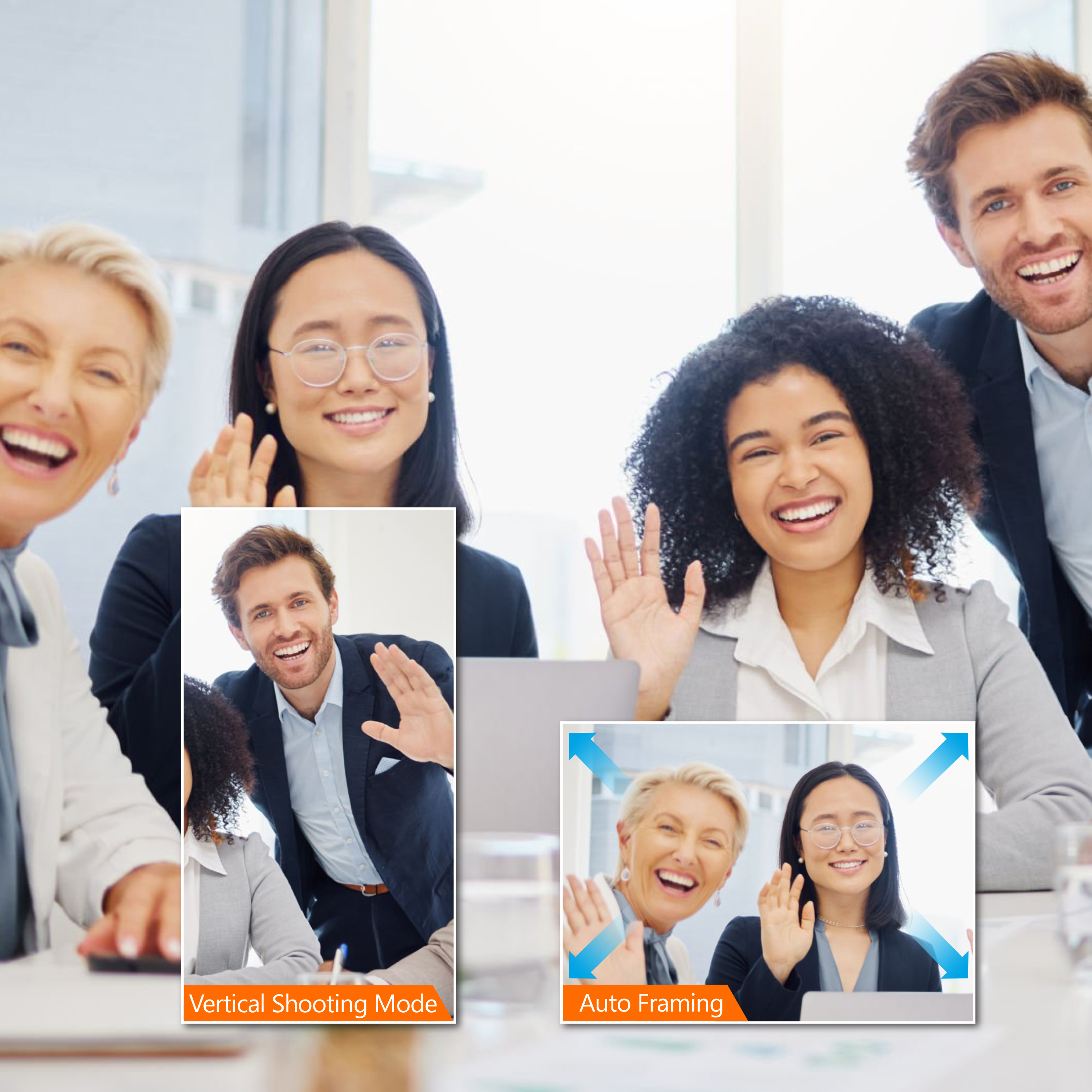 j5create Webcam 2K avec IA et mise au point auto