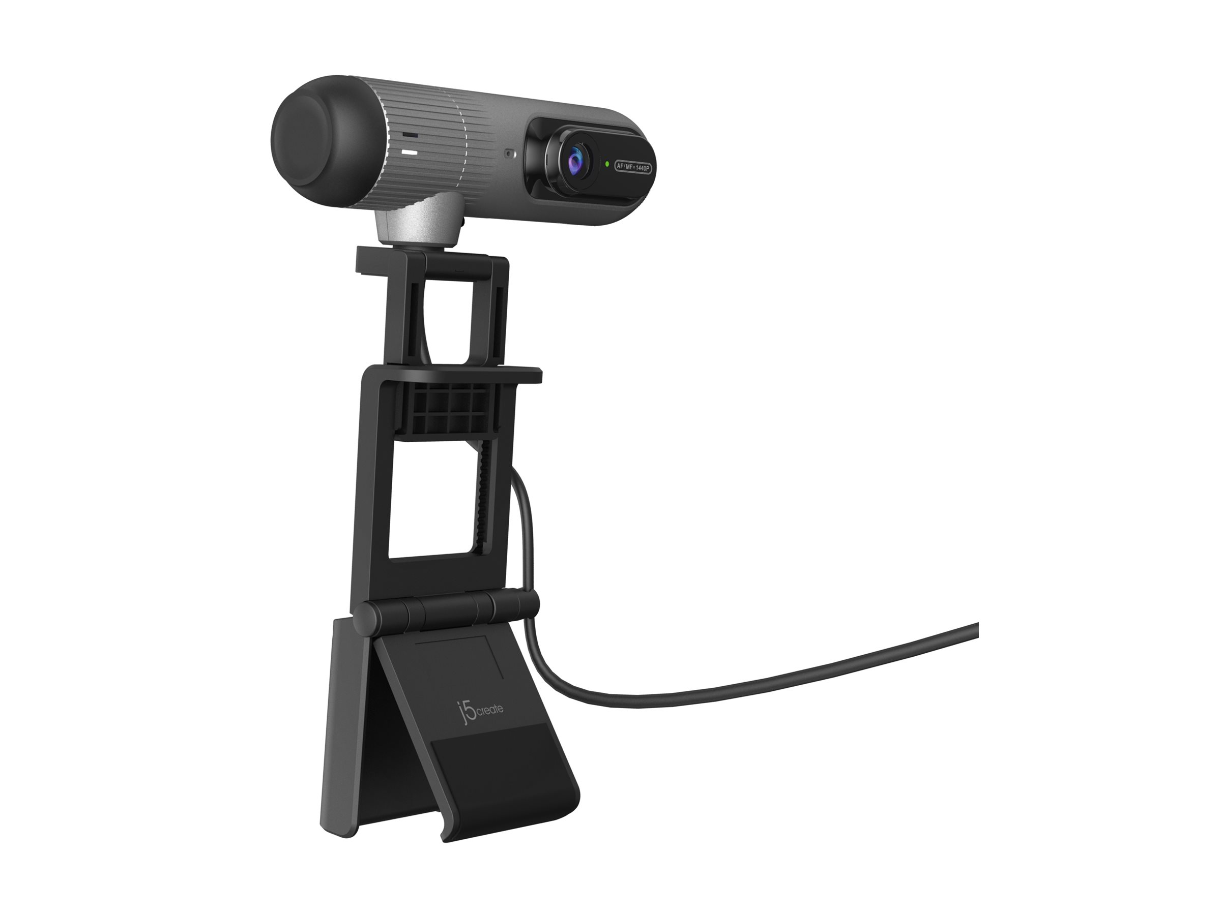 j5create Webcam 2K avec IA et mise au point auto