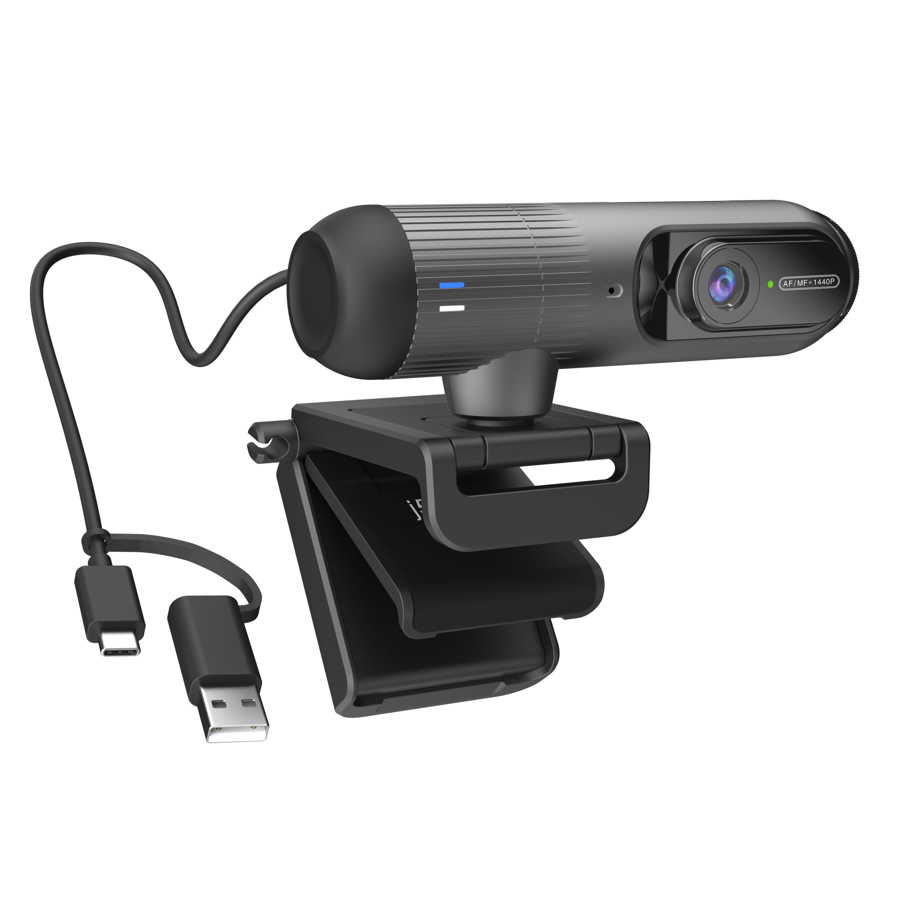 j5create Webcam 2K avec IA et mise au point auto