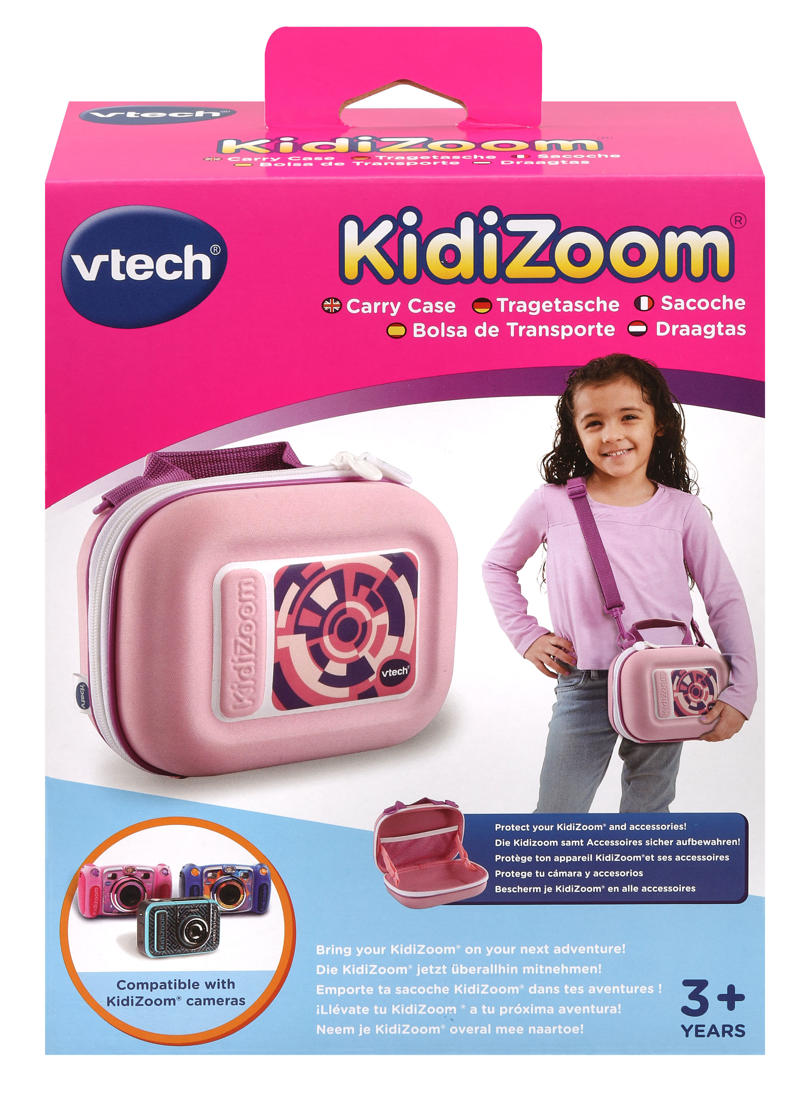 VTech 80-417369  VTech KidiZoom Draagtas roze