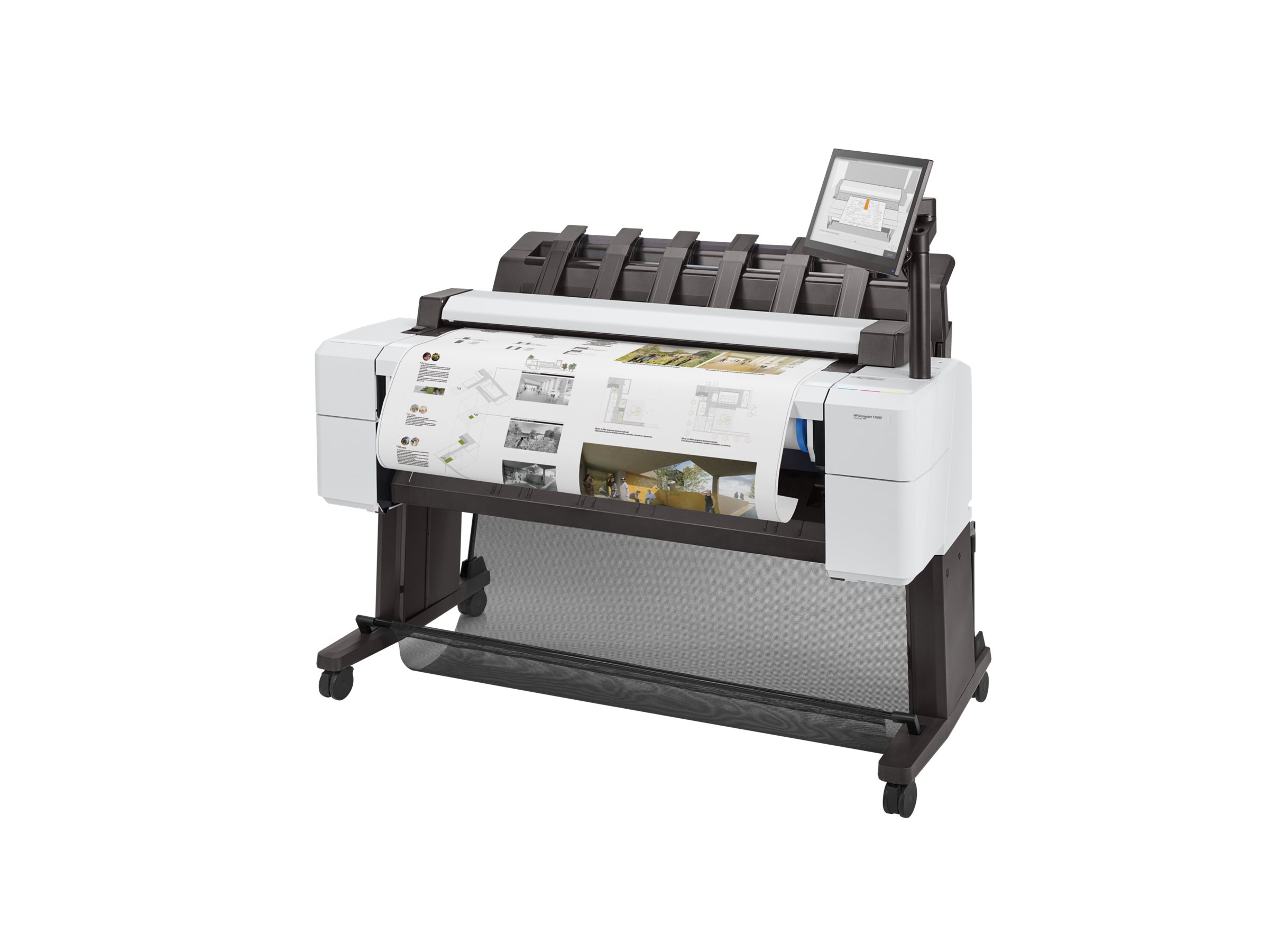 HP DesignJet T2600 PostScript - 914 mm (36) Multifunktionsdrucker - Farbe - Tintenstrahl - 914 x 8000 mm, 610 x 15000 mm (Original)