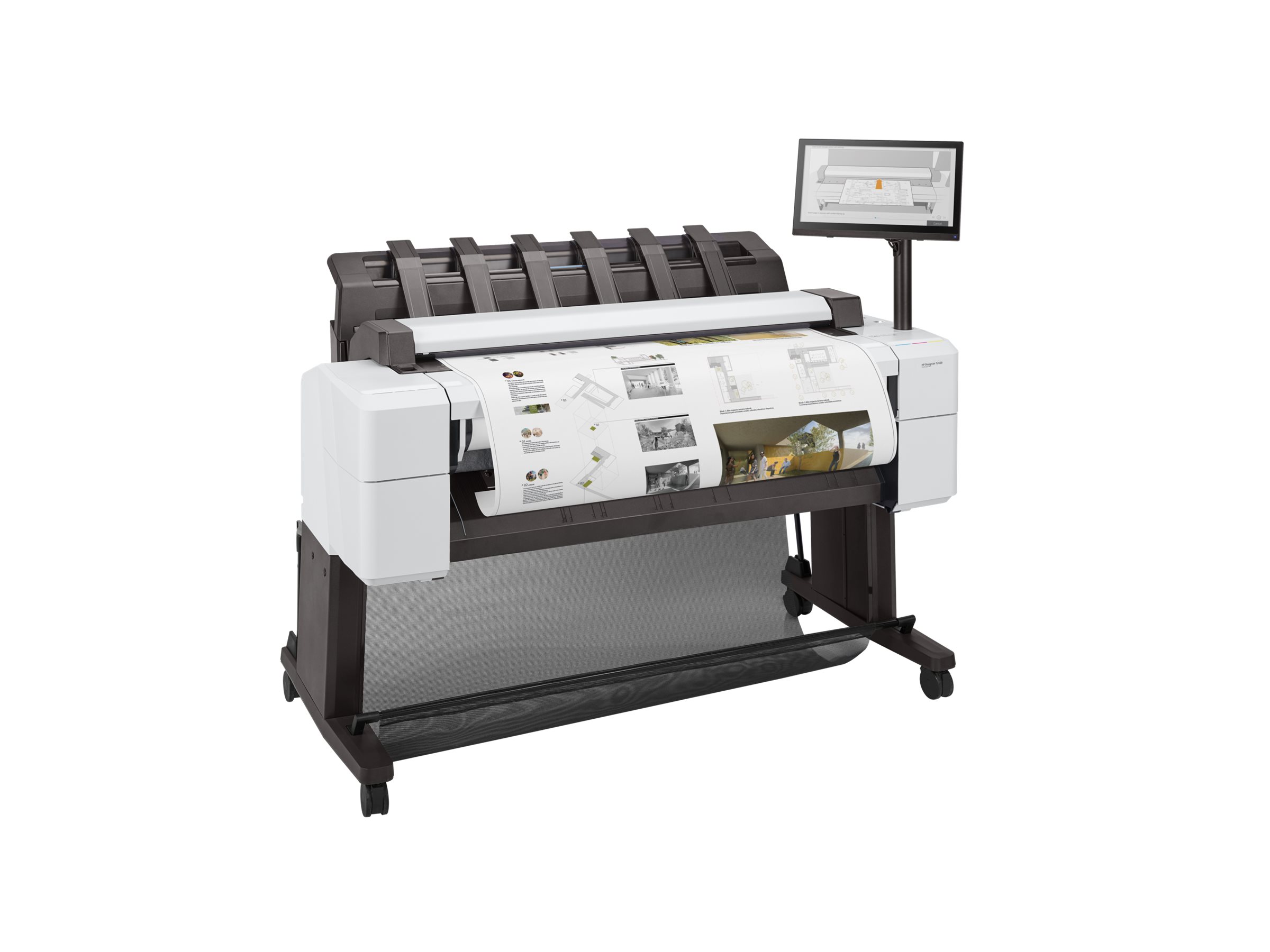 HP DesignJet T2600 PostScript - 914 mm (36) Multifunktionsdrucker - Farbe - Tintenstrahl - 914 x 8000 mm, 610 x 15000 mm (Original)