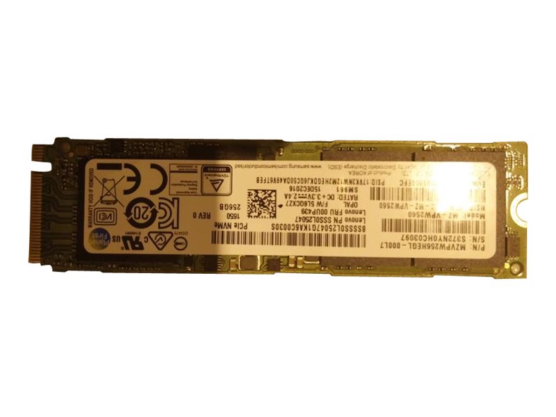 Lenovo 256 GB M2 PCIe3 SSD**Refurbished**
