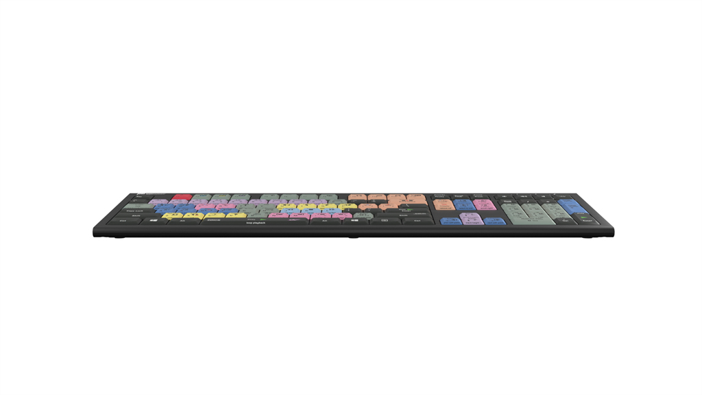Logickeyboard LKB-EDIUS-A2PC-DE clavier USB QWERTZ Allemand Noir