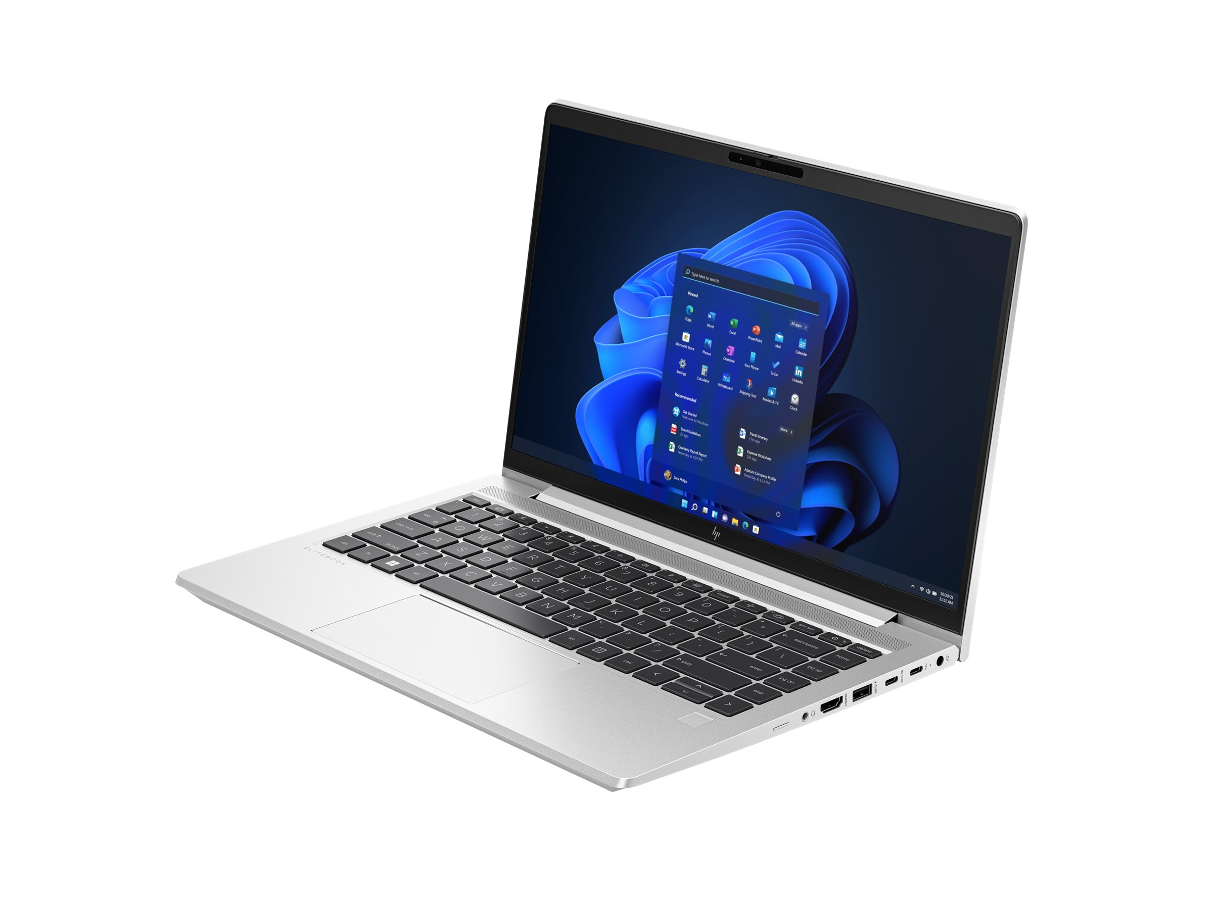 HP EliteBook 640 G10 Notebook - 177-Grad Scharnierdesign - Intel Core i5 1335U / 1.3 GHz - Win 11 Pro - Intel Iris Xe Grafik - 16 GB RAM - 512 GB SSD NVMe - 35.6 cm (14)