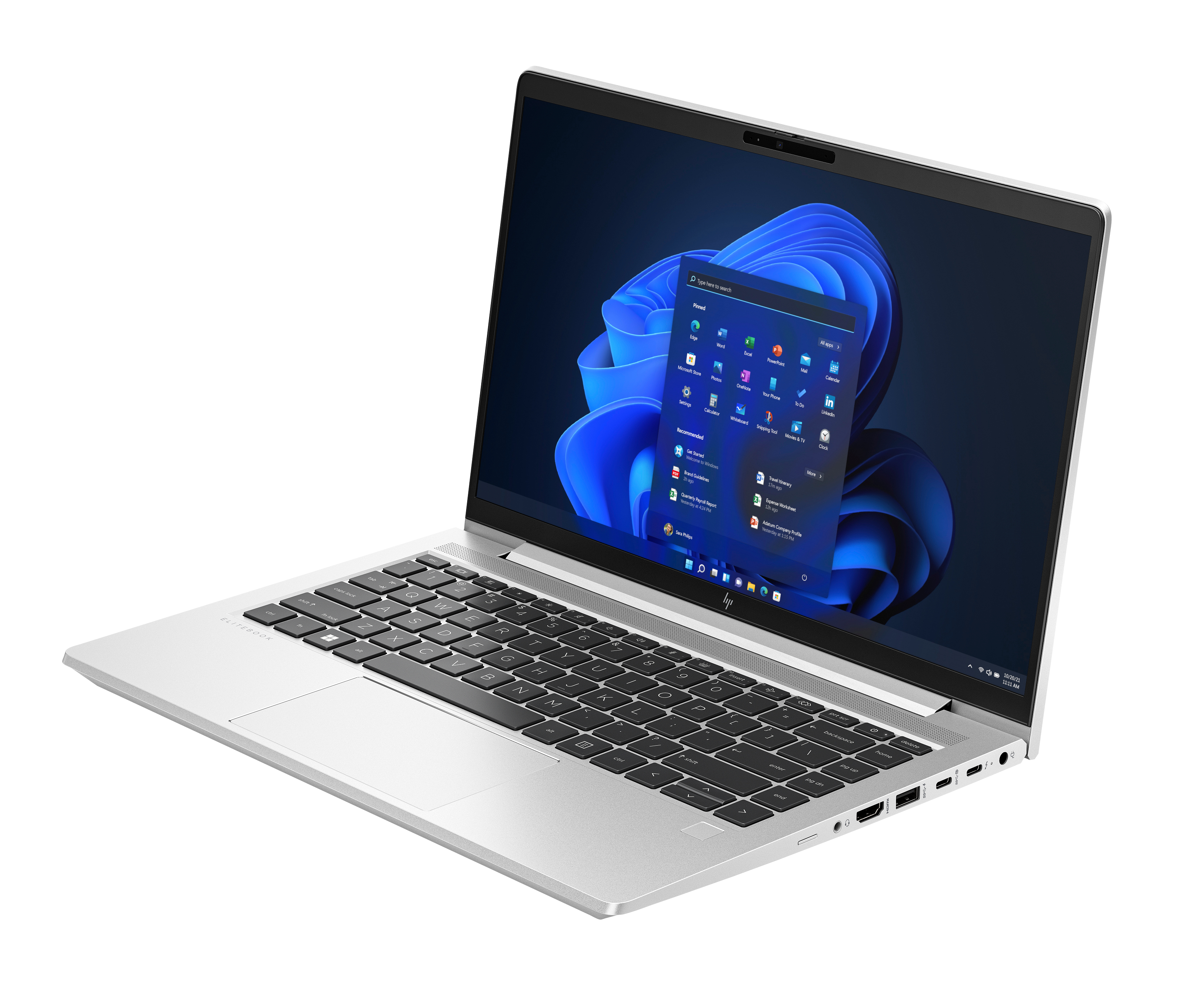HP EliteBook 640 G10 Notebook - 177-Grad Scharnierdesign - Intel Core i5 1335U / 1.3 GHz - Win 11 Pro - Intel Iris Xe Grafik - 16 GB RAM - 512 GB SSD NVMe - 35.6 cm (14)