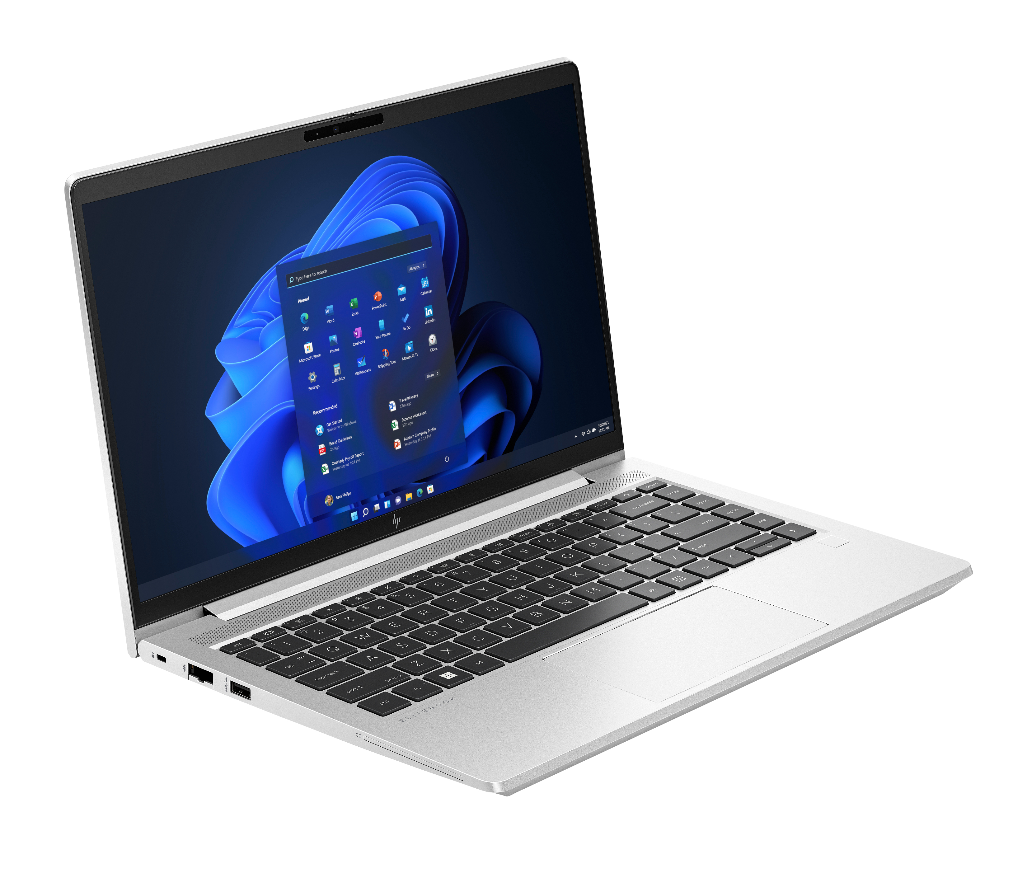 HP EliteBook 640 G10 Notebook - 177-Grad Scharnierdesign - Intel Core i5 1335U / 1.3 GHz - Win 11 Pro - Intel Iris Xe Grafik - 16 GB RAM - 512 GB SSD NVMe - 35.6 cm (14)