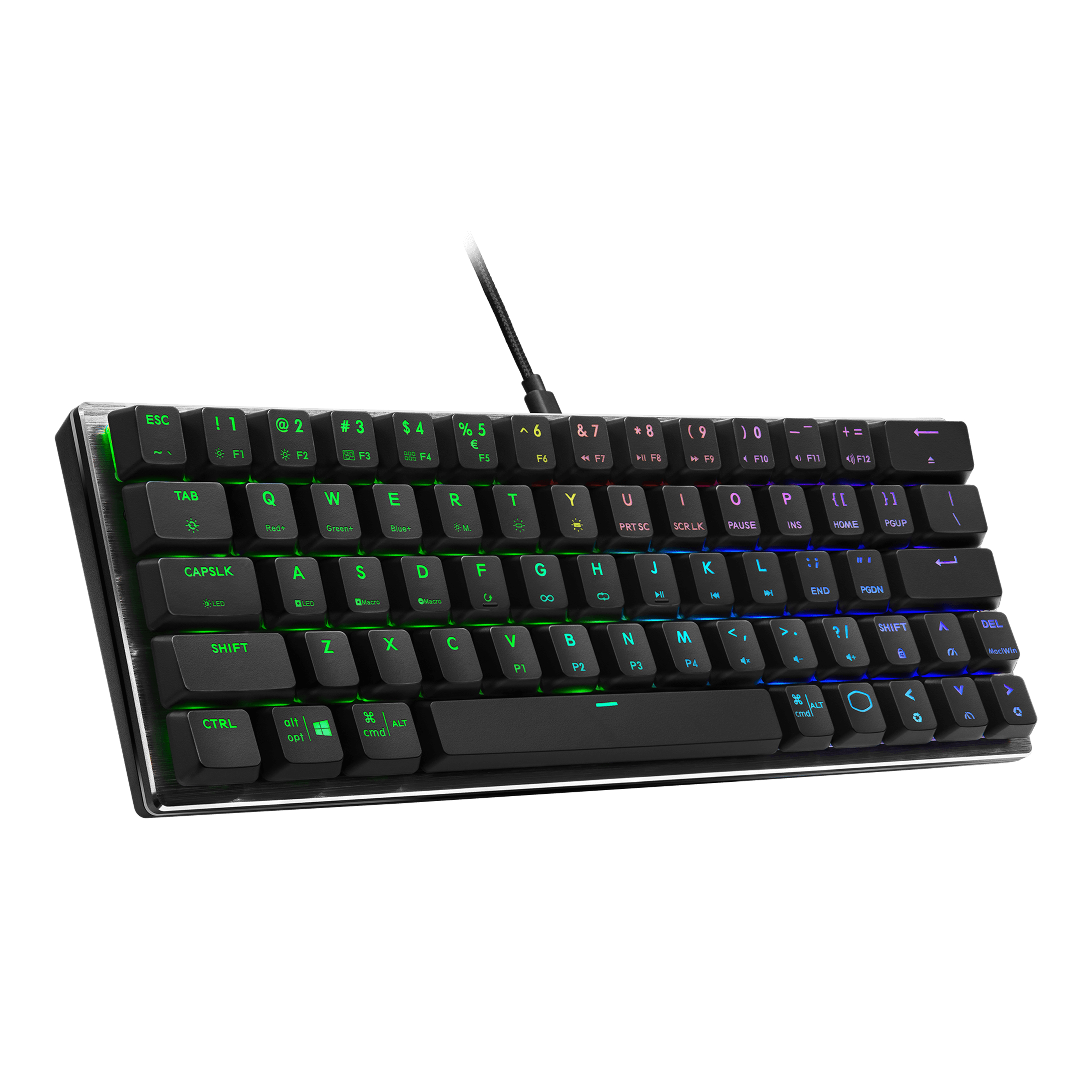 Cooler Master SK620 - Tastatur - Hintergrundbeleuchtung