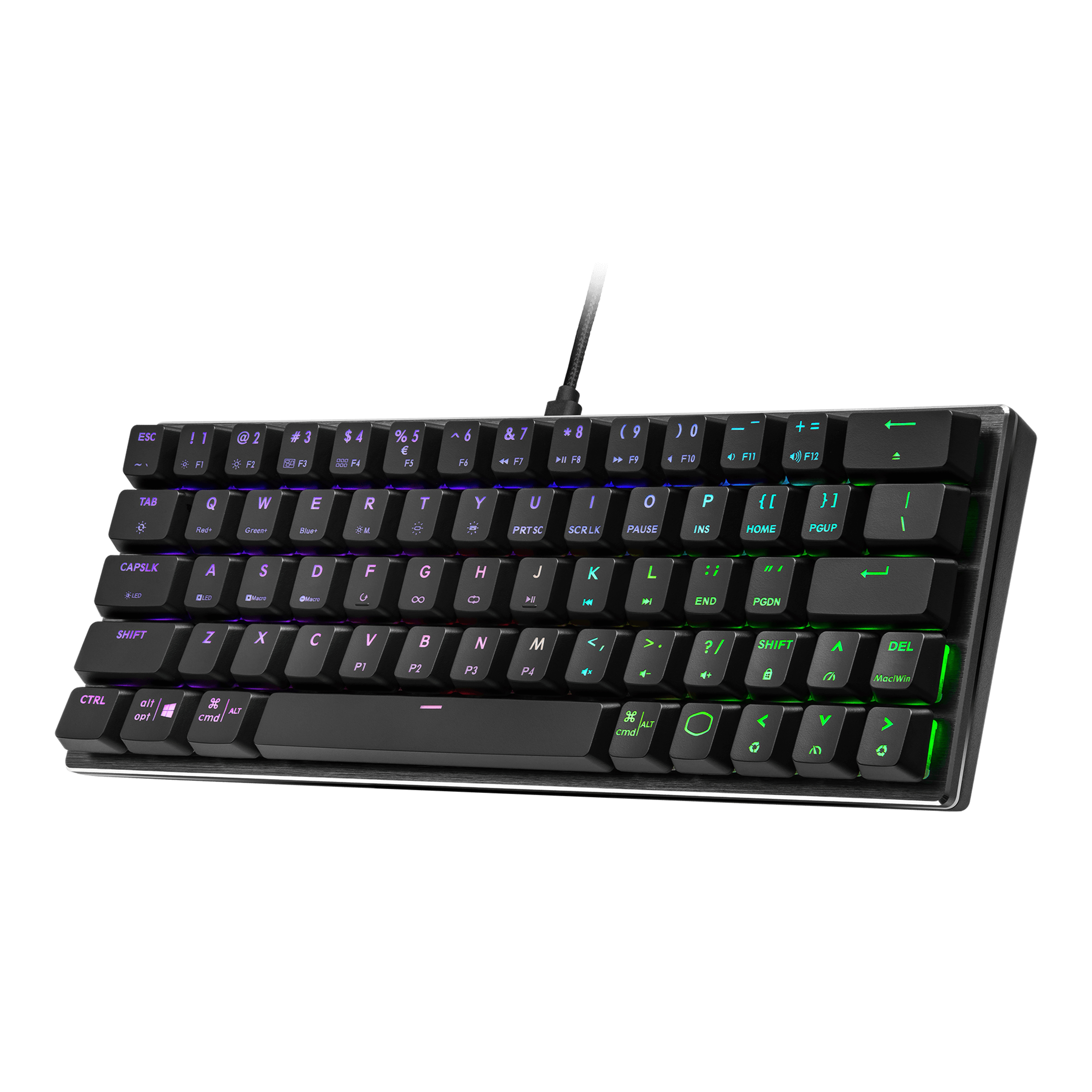 Cooler Master SK620 - Tastatur - Hintergrundbeleuchtung