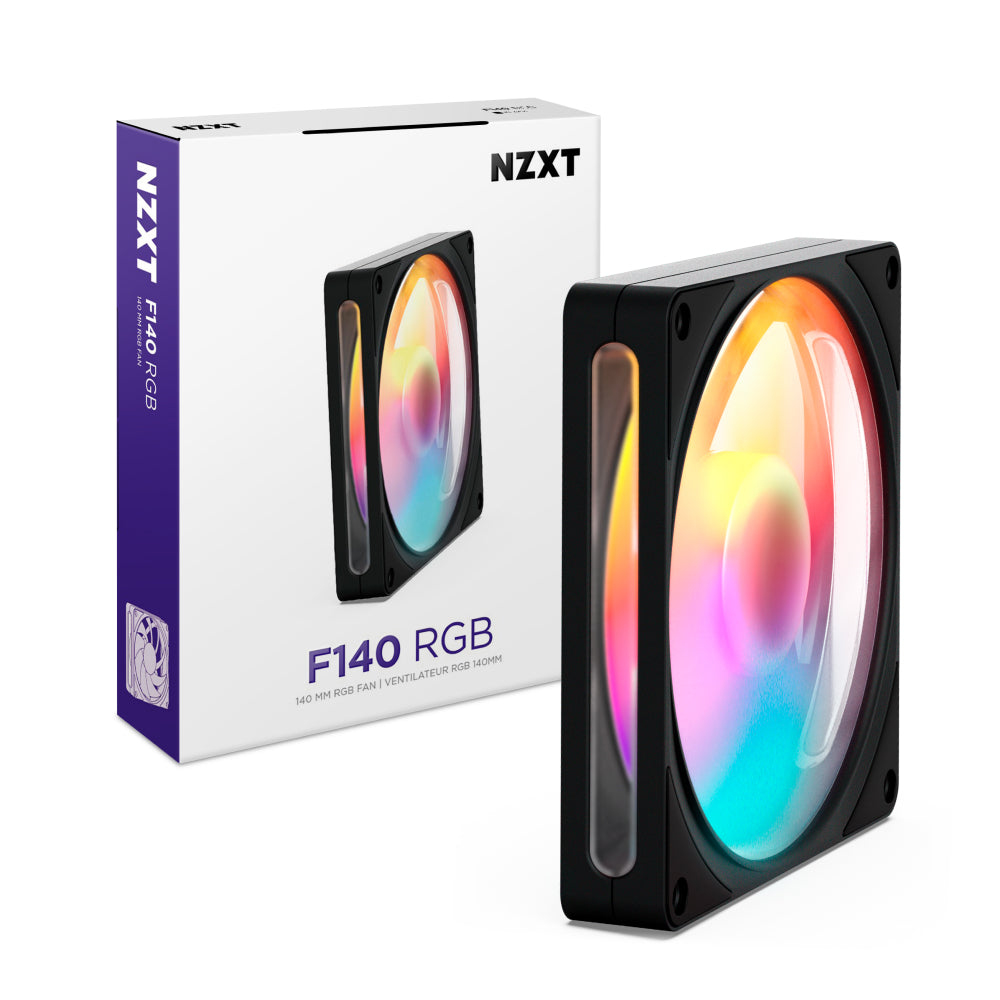 NZXT F140 RGB Boitier PC Ventilateur 14 cm Noir