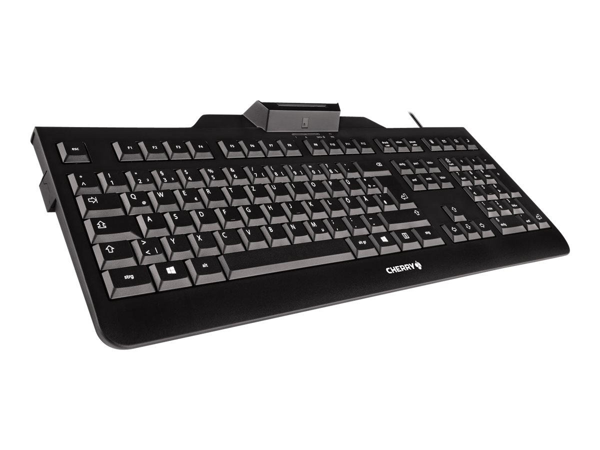 CHERRY KC 1000 SC tastiera USB AZERTY Francese Nero