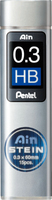 Pentel AinStein mine HB Gris